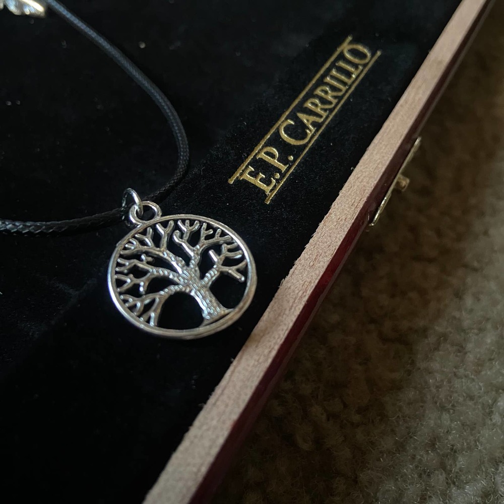 Large Tree - Silver Necklace